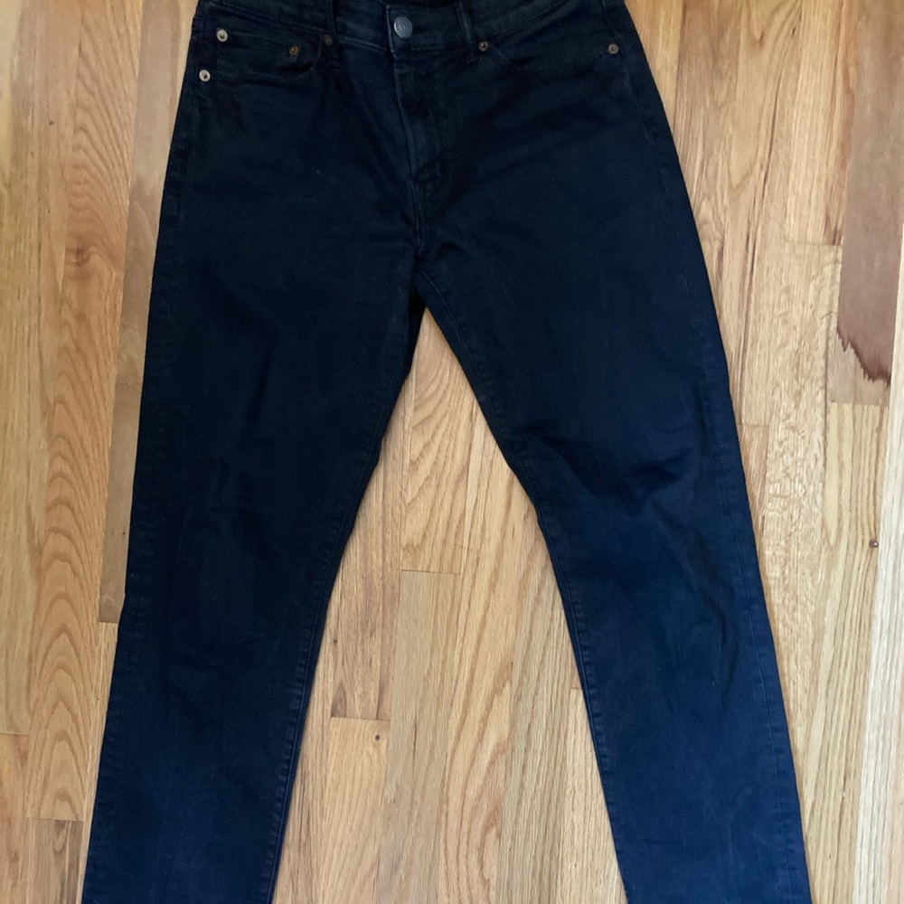Men’s black jeans